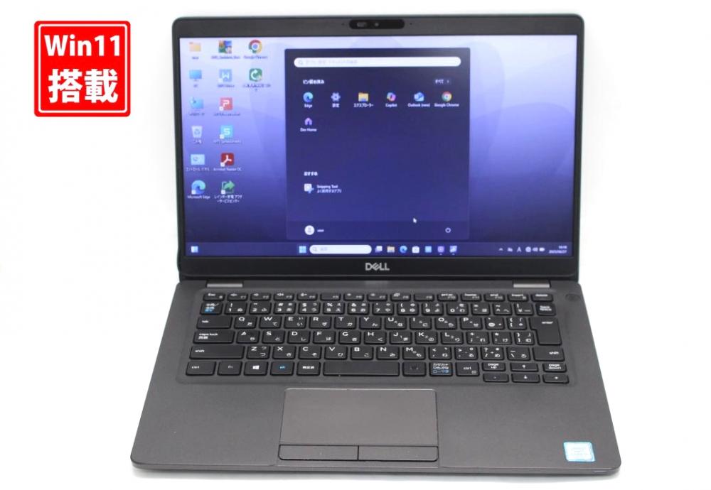 中古 13.3型 DELL Latituda 5300 Windows11 第8世代 i5-8265u 8GB NVMe 256GB-SSD カメラ 無線 Office付き 中古パソコン 税無 管:1610s