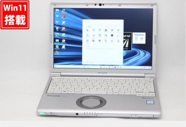 良品 フルHD対応WUXGA 12.1型 Panasonic Let‘s Note CF-SV8R13VS Windows11 第8世代 i5-8365U 8GB 256GB-SSD カメラ 無線 Office付き 中古パソコン 管:1534v