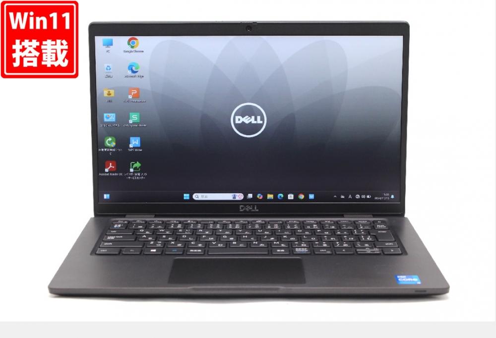 中古良品 フルHD 13.3型 DELL Latitude 7320 Windows11 第11世代 i5-1135G7 8GB NVMe 256GB-SSD カメラ 無線Wi-Fi6 Office付 中古パソコン 管:1404w