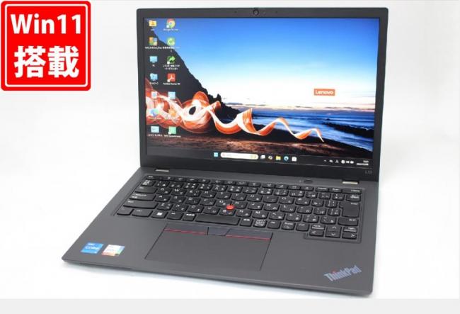 良品 フルHD対応WUXGA 13.3型 Lenovo ThinkPad L13 Gen4 Windows11 10コア 第13世代 i5-1335U 16GB NVMe 256GB-SSD カメラ 無線Wi-Fi6 Office付き 中古パソコン 管:1757w