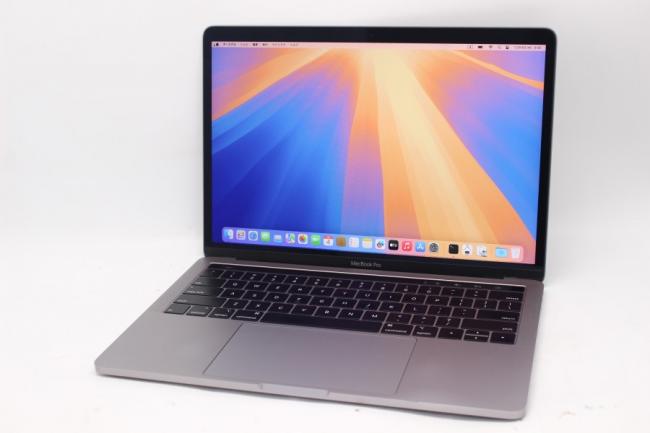 中古良品 2K対応 13.3型 Apple MacBook Pro A1989 Mid-2019(Touch Bar) macOS 15 Sequoia(正規Win11追加可) 八世代 i7-8569U 16GB NVMe 256GB-SSD カメラ 無線 中古パソコン 管:0942m