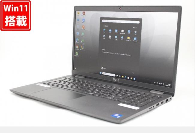 中古良品 フルHD 15.6型 DELL Latitude 3520 Windows11 第11世代 i7-1165g7 16GB NVMe 512GB-SSD カメラ 無線Wi-Fi6 Office付き 中古パソコン 管:1197r