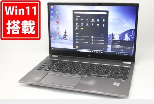 ゲーミングPC  中古 フルHD 15.6型 HP ZBook Fury 15 G7 Mobile Workstation Windows11 第10世代 i7-10850H 32GB NVMe 1TB-SSD NVIDIA Quadro RTX3000 カメラ LTE 無線Wi-Fi6 Offic