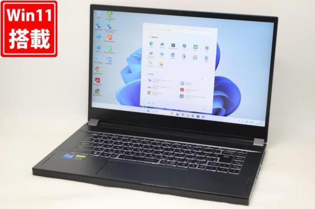 中古良品 フルHD 15.6型 ELSA(エルザ) ELVG315-i7A3K3210CWPR 240Hz対応 Windows11 8コア 第11世代 i7-11800H 32GB NVMe 1TB-SSD NVIDIA RTX A3000 laptop カメラ 無線Wi-Fi6 管:1042h