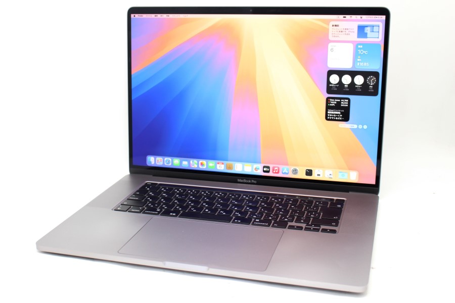 ゲーミングPC  充放電回数94回  中古良品 3K対応 16型 Apple MacBook Pro A2141 macOS 15 Sequoia(正規Win11追加可) 8コア 九世代 i9-9980HK 64GB NVMe 1TB-SSD Radeon Pro 5500M カメラ 無線 中古パソ