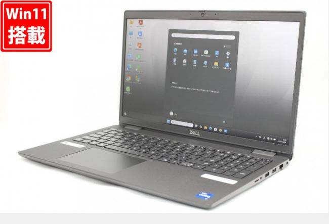 美品 フルHD 15.6型 DELL Latitude 3520 Windows11 第11世代 i7-1165G7 16GB NVMe 1TB-SSD カメラ 無線Wi-Fi6 Office付き 中古パソコン 管:0940r