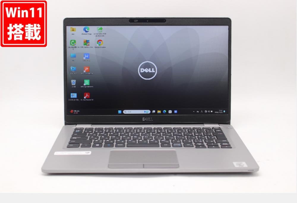 中古 フルHD タッチ 13.3型 DELL Latitude 5310 Windows11 第10世代 i7-10610U 16GB NVMe 256GB-SSD カメラ 無線Wi-Fi6 Office付 中古パソコン 管:1042w