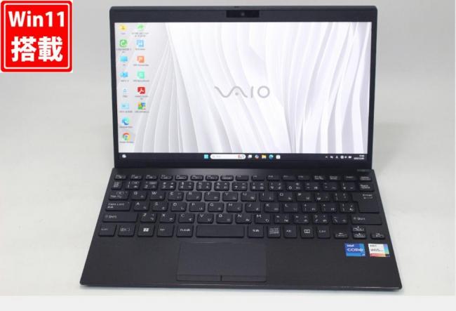 中古 フルHD 12.5型 VAIO Pro PJ VJPJ21 Windows11 第11世代 i7-1165G7 16GB NVMe 512GB-SSD カメラ LTE 無線Wi-Fi6 Office付き 中古パソコン 管:1871w