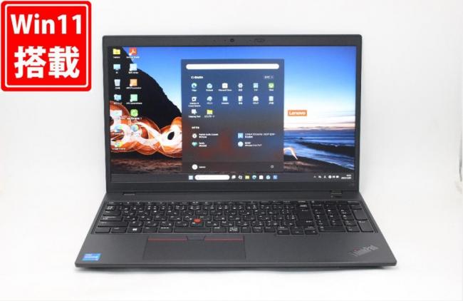 中古 フルHD 15.6型 Lenovo ThinkPad L15 Gen 3 Windows11 第12世代 i5-1235U 16GB NVMe 256GB-SSD カメラ 無線 Office付き 中古パソコン 管:1728j