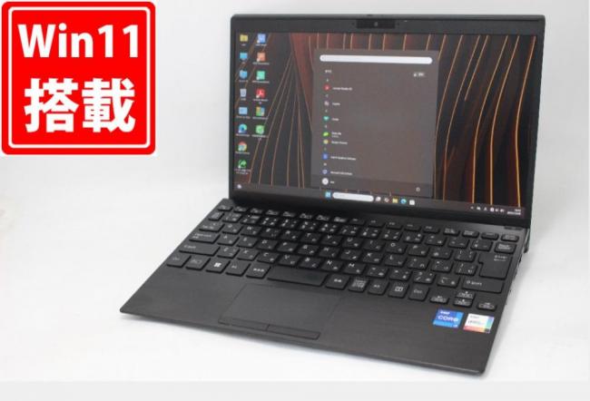 中古 フルHD 12.5型 SONY VAIO VJPJ218 Windows11 第11世代 i7-1165G7 16GB NVMe 512GB-SSD カメラ LTE 無線Wi-Fi6 Office付き 中古パソコン 管:1853m