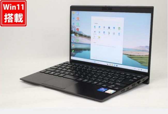 中古 フルHD 12.5型 SONY VAIO ProPJ VJPJ21 Windows11 第11世代 i7-1165G7 16GB NVMe 512GB-SSD カメラ LTE 無線Wi-Fi6 Office付き 中古パソコン 管:1147r