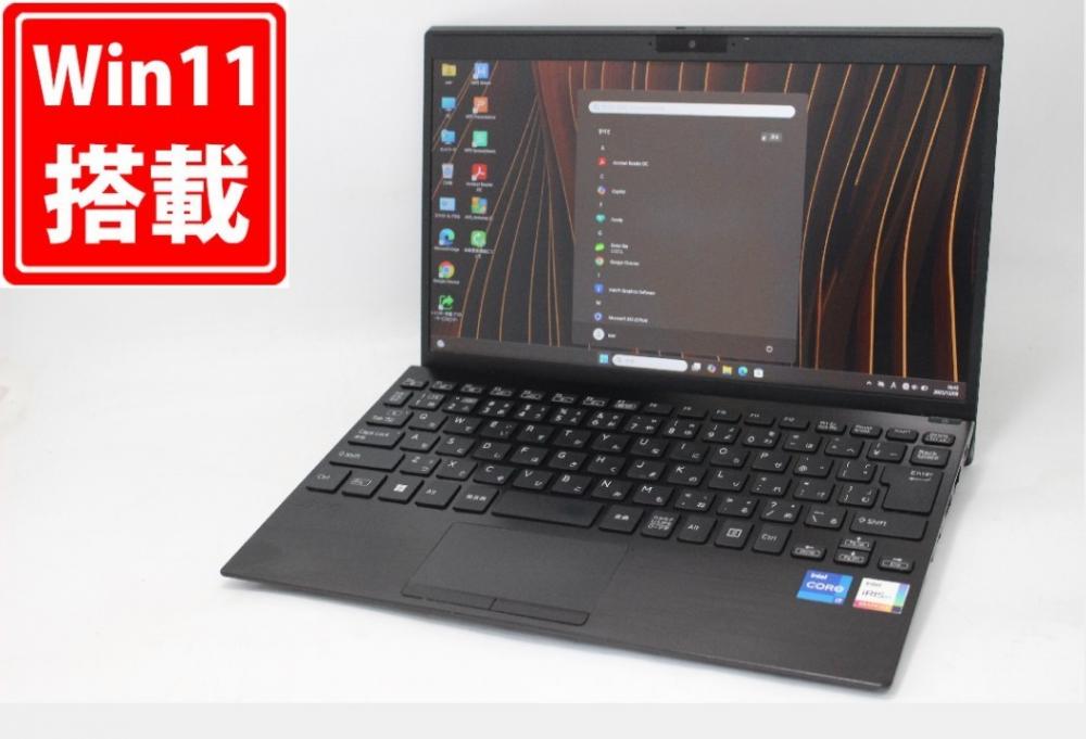 中古 フルHD 12.5型 SONY VAIO VJPJ218 Windows11 第11世代 i5-1135G7 16GB NVMe 256GB-SSD カメラ LTE 無線Wi-Fi6 Office付き 中古パソコン 管:1447m