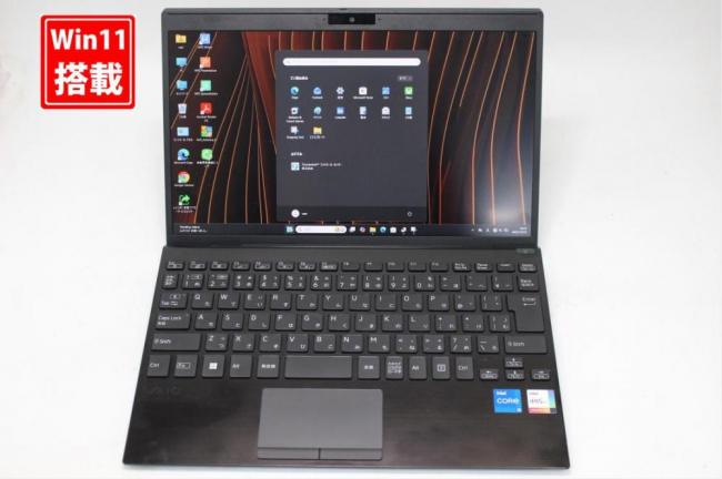中古美品 フルHD 12.5型 SONY VAIO VJPJ218 Windows11 第11世代 i5-1135G7 16GB NVMe 256GB-SSD カメラ LTE 無線Wi-Fi6 Office付き 中古パソコン 管:1617s