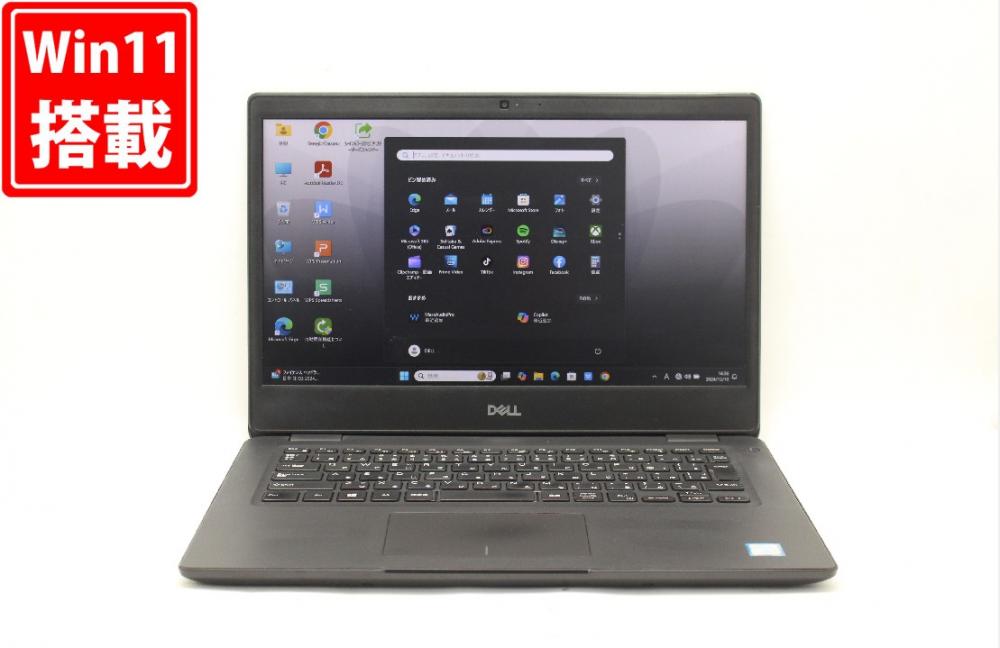 中古 フルHD 14型 DELL Latitude 3400 Windows11 八世代 i5-8265U 16GB NVMe 1TB-SSD カメラ 無線 Office付 中古パソコン 税無 管:1746j