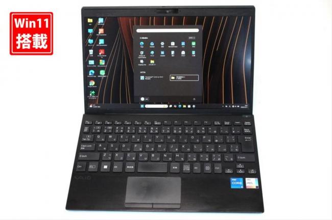 中古美品 フルHD 12.5型 SONY VAIO VJPJ218 Windows11 第11世代 i5-1135G7 16GB NVMe 256GB-SSD カメラ LTE 無線Wi-Fi6 Office付き 中古パソコン 管:1858s
