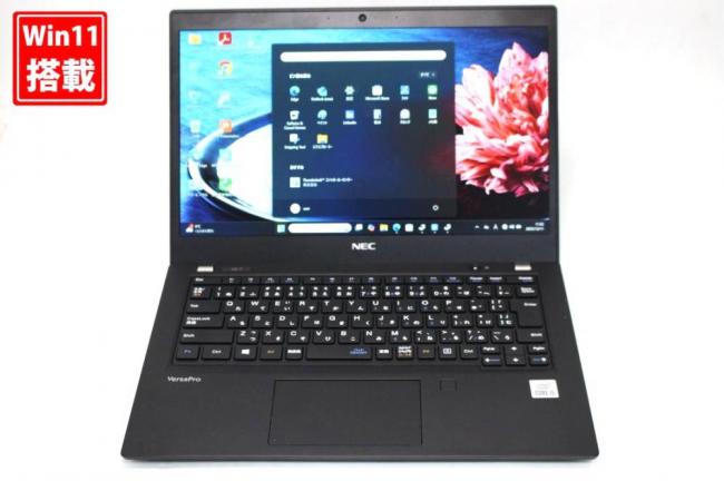 良品 フルHD 14型 NEC VersaPro VKT16B-7 Windows11 第10世代 i5-10210u 8GB NVMe 512GB-SSD カメラ 無線Wi-Fi6 Office付き 中古パソコン 管:1128s