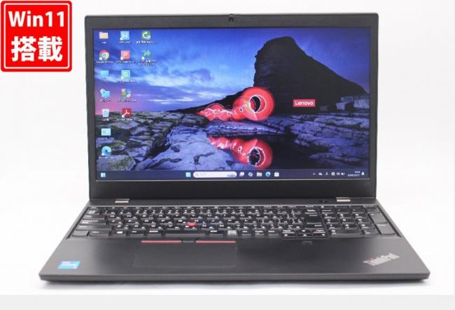 良品 15.6型 Lenovo ThinkPad L15 Gen2 Windows11 第11世代 i5-1135G7 8GB NVMe 256GB-SSD カメラ 無線Wi-Fi6 Office付 中古パソコン 管:1740w