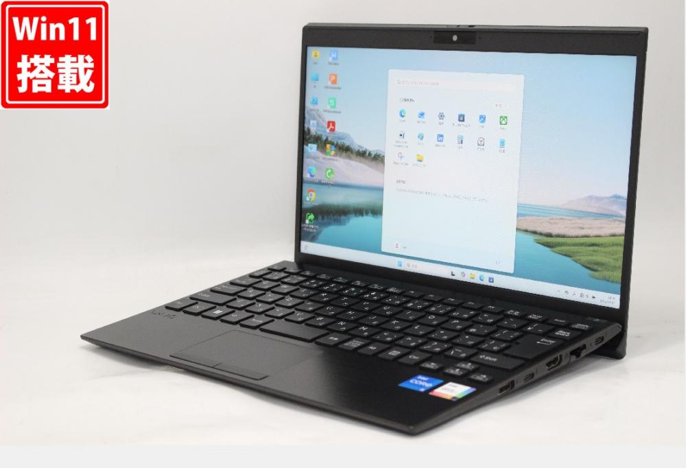良品 フルHD 12.5型 SONY VAIO ProPJ VJPJ21 Windows11 第11世代 i5-1135G7 16GB NVMe 256GB-SSD カメラ LTE 無線Wi-Fi6 Office付き 中古パソコン 管:0935r