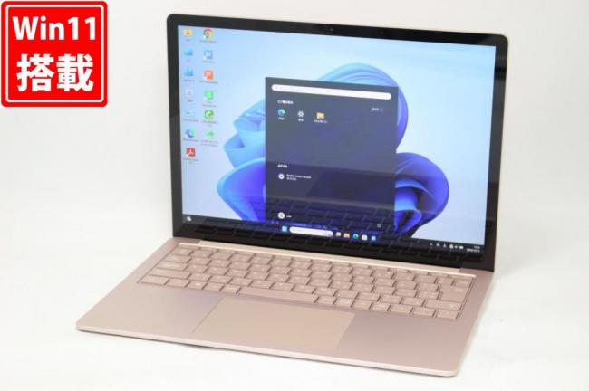 中古 2K対応 タッチ 13.5型 Microsoft Surface Laptop3 Model.1868 サンドストーン Windows11 第10世代 i5-1035G7 8GB NVMe 256GB-SSD カメラ 無線Wi-Fi6 Office付き 中古パソコン 管:1404h