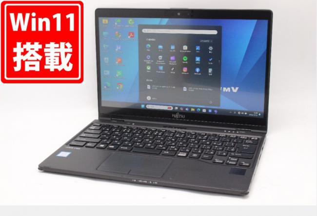 中古 フルHD タッチ 13.3型 Fujitsu LIFEBOOK U939XA Windows11 八世代 i5-8365u 8GB 256GB-SSD カメラ LTE 無線 Office付 中古パソコン 管:1544m