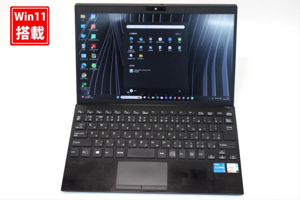 中古 フルHD 12.5型 SONY VAIO VJPJ211 Windows11 第11世代 i5-1135G7 16GB NVMe 256GB-SSD カメラ 無線Wi-Fi6 Office付き 中古パソコン 管:5945s