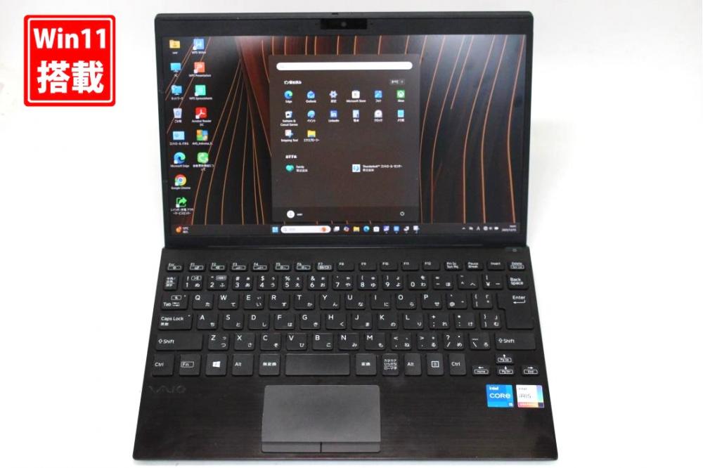中古良品 フルHD 12.5型 SONY VAIO VJPJ211 Windows11 第11世代 i5-1135G7 16GB NVMe 256GB-SSD カメラ LTE 無線Wi-Fi6 Office付き 中古パソコン 管:1433s