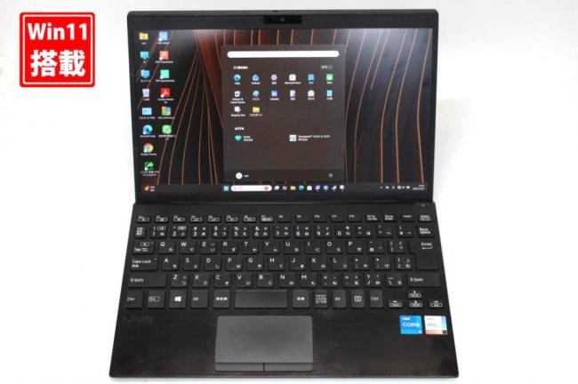 中古良品 フルHD 12.5型 SONY VAIO VJPJ211 Windows11 第11世代 i5-1135G7 16GB NVMe 256GB-SSD カメラ LTE 無線Wi-Fi6 Office付き 中古パソコン 管:1433s