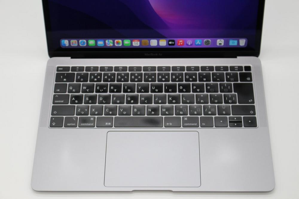  良品 2K対応 13.3型 Apple MacBook Air A1932 Late-2018  macOS Monterey(正規Win11追加可) 八世代 i5-8210Y 8GB 256G-SSD カメラ 無線