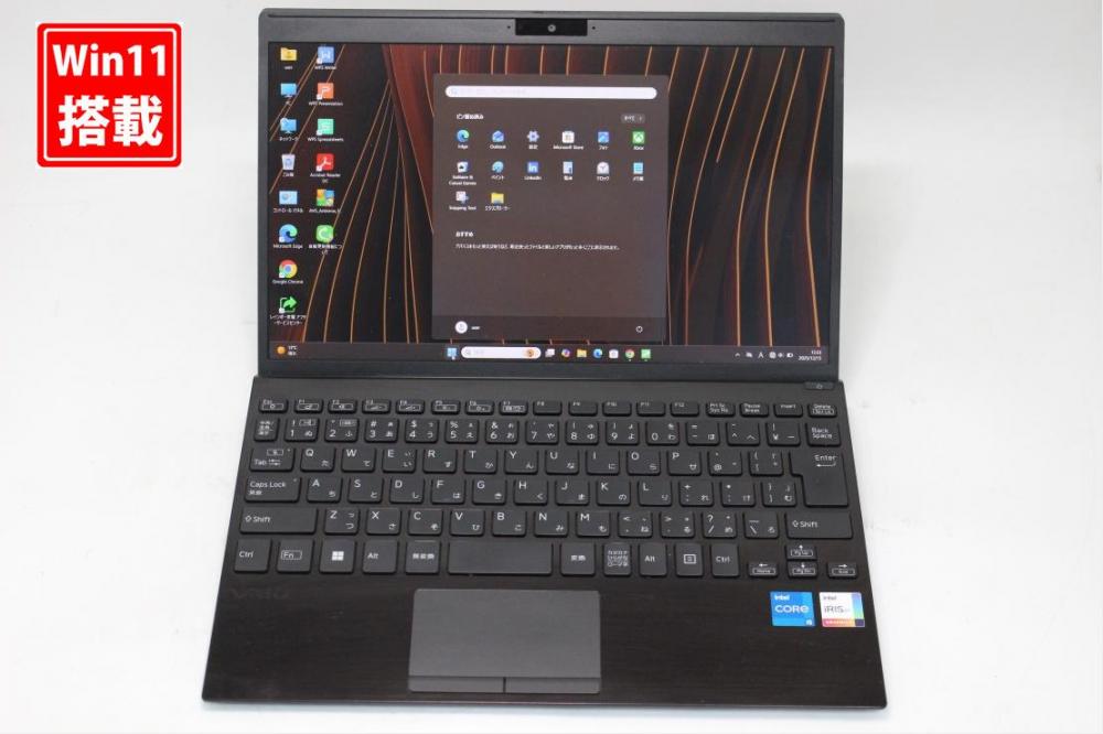 良品 フルHD 12.5型 SONY VAIO VJPJ211 Windows11 第11世代 i5-1135G7 16GB NVMe 256GB-SSD カメラ LTE 無線Wi-Fi6 Office付き 中古パソコン 管:1543s