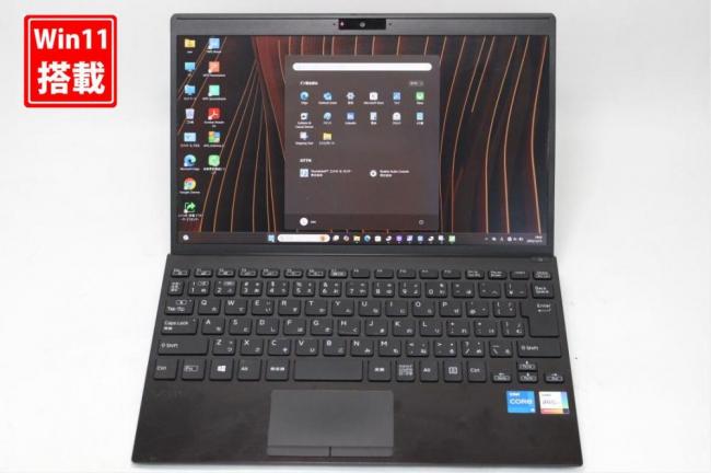 中古美品 フルHD 12.5型 SONY VAIO VJPJ211 Windows11 第11世代 i5-1135G7 16GB NVMe 256GB-SSD カメラ LTE 無線Wi-Fi6 Office付き 中古パソコン 管:1737s