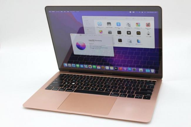  良品 2K対応 13.3型 Apple MacBook Air A1932 Late-2018 ローズゴールド macOS Monterey(正規Win11追加可) 八世代 i5-8210Y 16GB 256G-SSD カメラ 無線