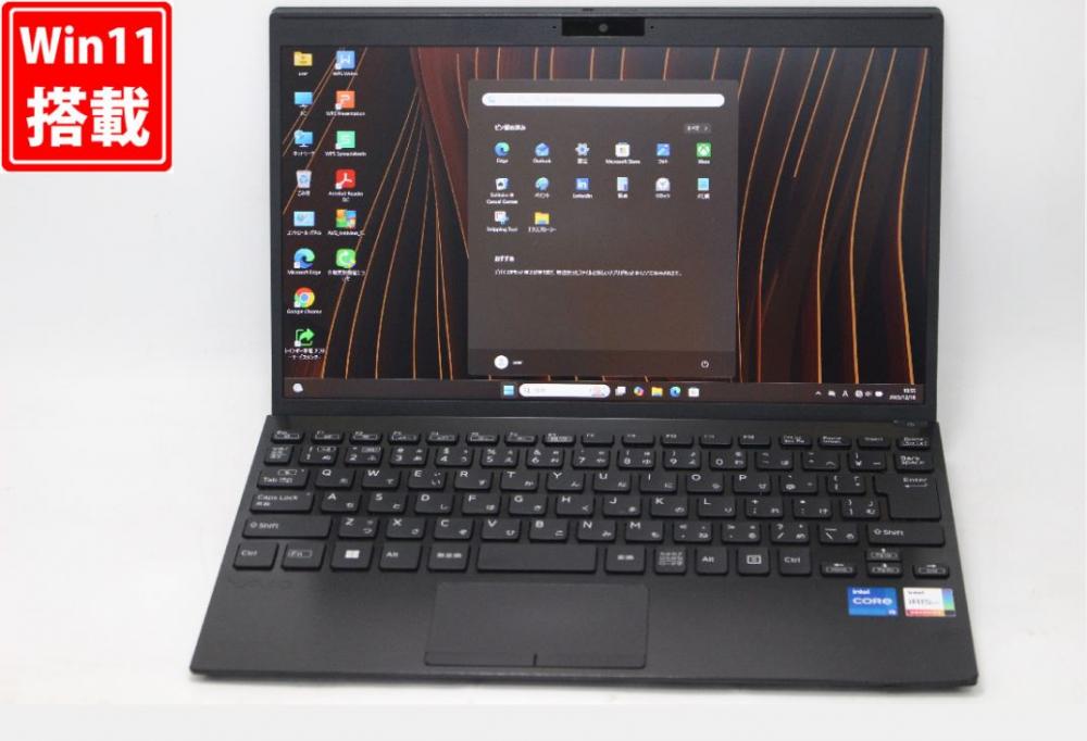 使用758時間 中古 フルHD 12.5型 SONY VAIO Pro PJ VJPJ218000042 Windows11 第11世代 i5-1135G7 16GB NVMe 256GB-SSD カメラ 無線Wi-Fi6 Office付き 中古パソコン 管:1039v