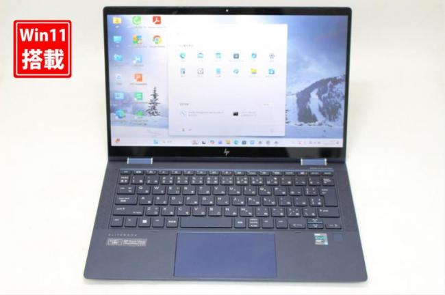 良品 フルHD タッチ 13.3型 HP EliteBook Dragonfly G2 2-in-1 Windows11 第11世代 i5-1135G7 8GB NVMe 256GB-SSD カメラ LTE 無線Wi-Fi6 Office付き 中古パソコン 管:0938s