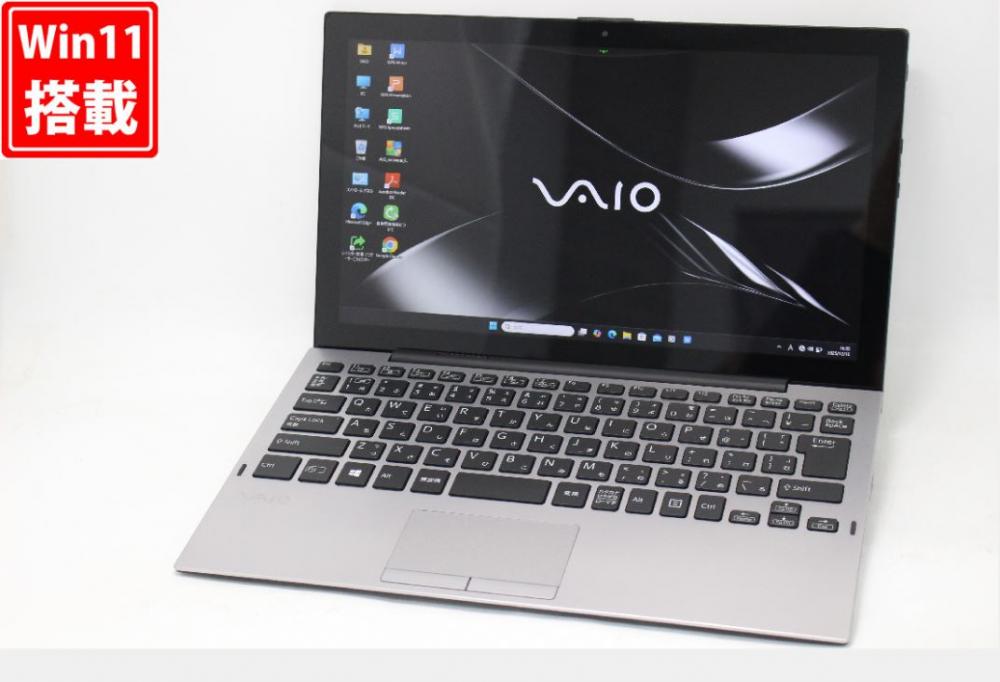 中古 フルHD タッチ 12.5型 SONY VAIO Pro PA VJPA11C11N Windows11 第8世代 i5-8200Y 8GB 256GB-SSD カメラ LTE 無線 Office付き 中古パソコン 管:1627v