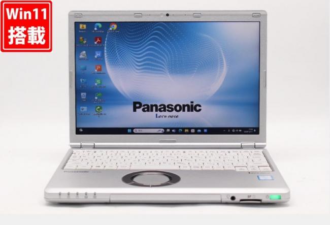 中古 フルHD 12.1型 Panasonic Let's note CF-SZ6Z16VS Windows11 七世代 i7-7600U 16GB 512GB-SSD カメラ LTE 無線 Office付 中古パソコン 管:1730w