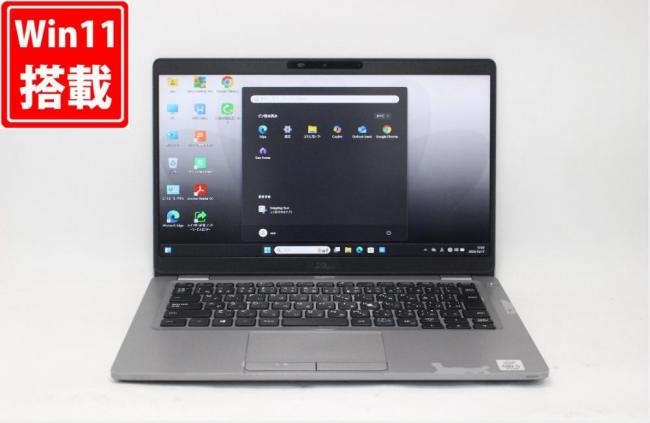 中古 フルHD 13.3型 DELL Latitude 5310 Windows11 第10世代 i5-10310U 16GB NVMe 256GB-SSD カメラ 無線 Office付き 中古パソコン 管:1750j