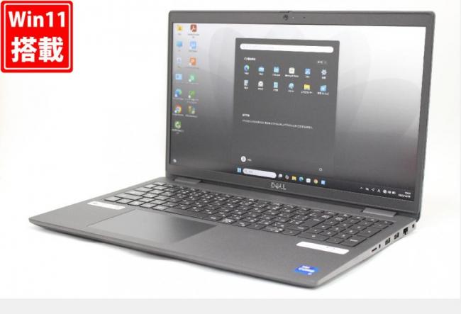 美品 フルHD 15.6型 DELL Latitude 3520 Windows11 第11世代 i7-1165G7 8GB NVMe 512GB-SSD カメラ 無線Wi-Fi6 Office付き 中古パソコン 管:1744r