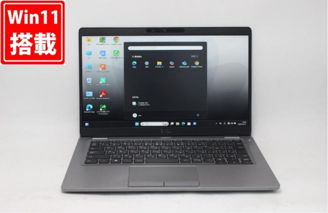 中古 フルHD 13.3型 DELL Latitude 5310 Windows11 第10世代 i5-10310U 16GB NVMe 256GB-SSD カメラ 無線 Office付き 中古パソコン 管:1850j