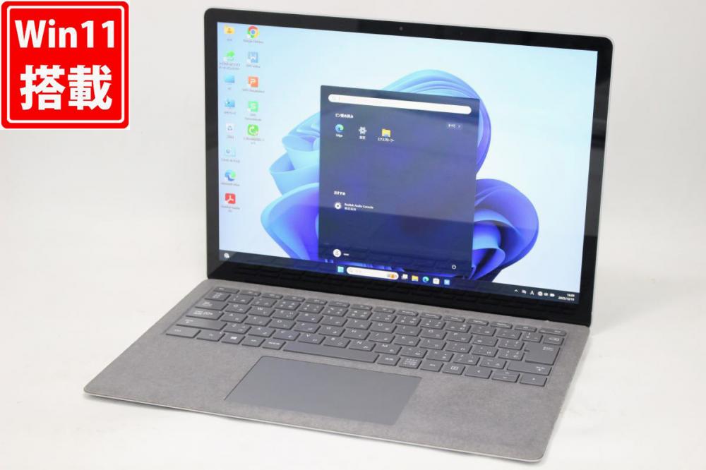 中古良品 2K対応 タッチ 13.5型 Microsoft Surface Laptop 3 Windows11 第10世代 i7-1065G7 16GB NVMe 512GB-SSD カメラ 無線Wi-Fi6 Office付き 中古パソコン 管:1635h
