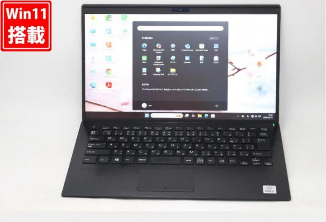 中古 4K対応 13.3型 SONY VAIO VJPK13C12N Windows11 第10世代 i7-1065G7 16GB NVMe 128GB-SSD カメラ LTE 無線Wi-Fi6 Office付き 中古パソコン 管:1801v