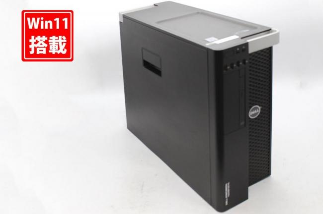 ゲーミングPC  中古美品 DELL PRECISION T5810 Tower Windows11 Xeon E5-2650v4 64GB 512GB-SSD NVIDIA GTX 1080 Office付 中古パソコン 税無