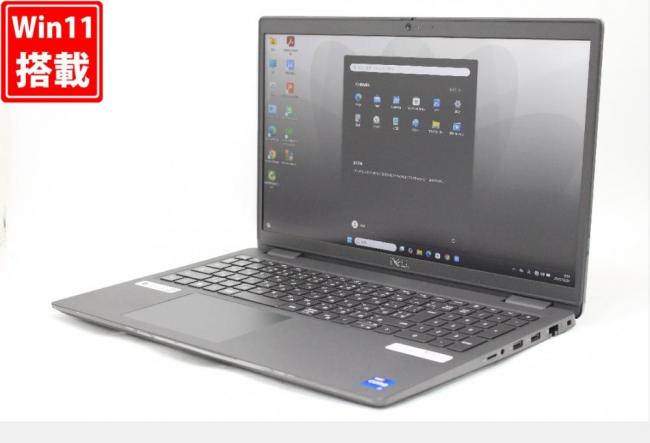 中古美品 フルHD 15.6型 DELL Latitude 3520 Windows11 第11世代 i7-1165G7 8GB NVMe 512GB-SSD カメラ 無線Wi-Fi6 Office付き 中古パソコン 管:1009r