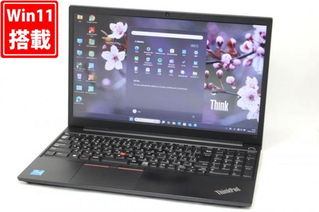 中古 フルHD 15.6型 Lenovo ThinkPad E15 Gen2 Type-20TE Windows11 第11世代 i5-1135G7 8GB NVMe 256GB-SSD カメラ 無線Wi-Fi6 Office付き 中古パソコン 管:1700h