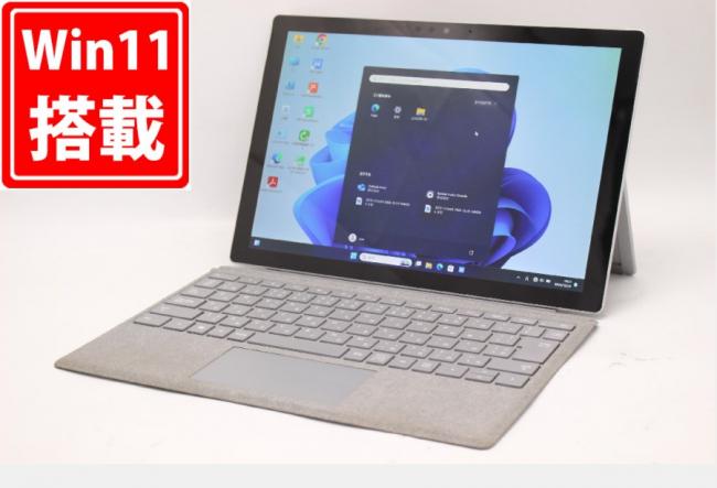 976時間 中古良品 2K対応 タッチ 12.3型 Microsoft Surface Pro6 Windows11 八世代 i7-8650U 8GB NVMe 256GB-SSD カメラ 無線 Office付 中古パソコン 管:0942m