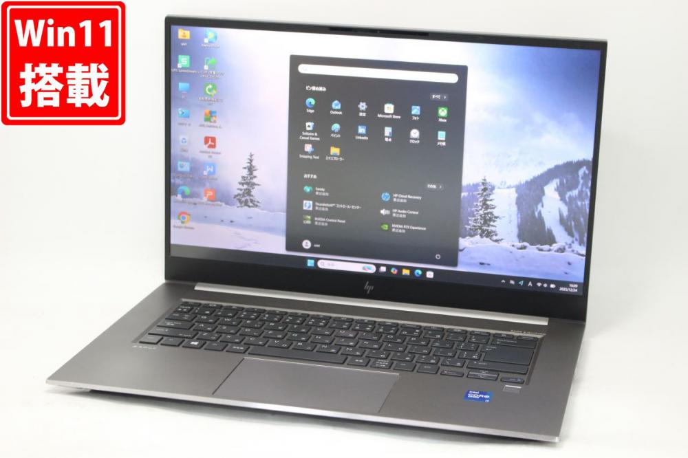 ゲーミングPC 中古 フルHD 15.6型 HP ZBook Studio 15.6inch G8 Windows11 8コア 第11世代 i5-11850H 32GB NVMe 1TB-SSD NVIDIA RTX A3000 Laptop カメラ 無線Wi-Fi6 Office付 管:1501h