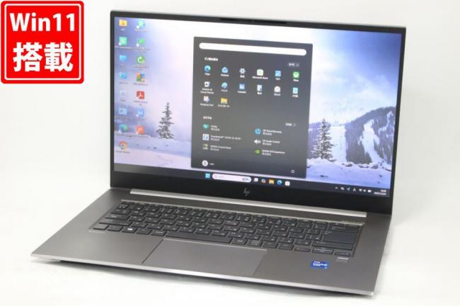 ゲーミングPC 中古 フルHD 15.6型 HP ZBook Studio 15.6inch G8 Windows11 8コア 第11世代 i5-11850H 32GB NVMe 1TB-SSD NVIDIA RTX A3000 Laptop カメラ 無線Wi-Fi6 Office付 管:1501h