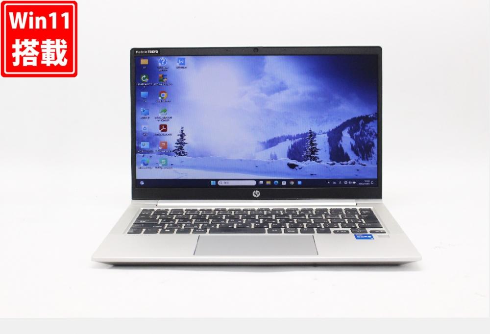 中古 13.3型 HP PROBOOK 430G8 Windows11 第11世代 i5-1135G7 16GB NVMe 512GB-SSD カメラ 無線 Office付 中古パソコン 税無 管:1200w