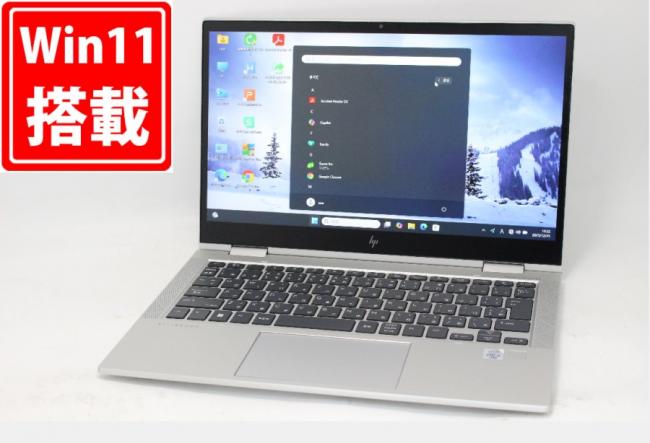 良品 フルHD タッチ 13.3型 HP EliteBook X360 830G7 2in1 Windows11 第10世代 i5-10310U 32GB NVMe 256GB-SSD カメラ 無線Wi-Fi6 Office付き 中古パソコン 管:1627m