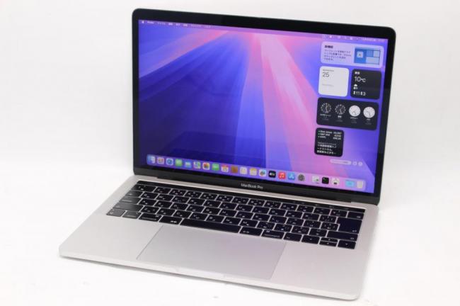 中古良品 2K対応 13.3型 Apple MacBook Pro A1989 (TouchBar2019) macOS 15 Sequoia(正規Win11追加可) 八世代 i7-8569U 16GB NVMe 1TB-SSD カメラ 無線 中古パソコン 管:1737h