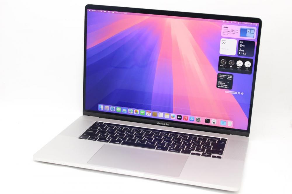 ゲーミングPC  良品 3K 16型 Apple MacBook Pro A2141 (2019 TouchBar) macOS 15 Sequoia(正規Win11追加可) 8コア 九世代 i9-9980HK 32GB NVMe 512GB-SSD Radeon Pro 5300M 管:1620h